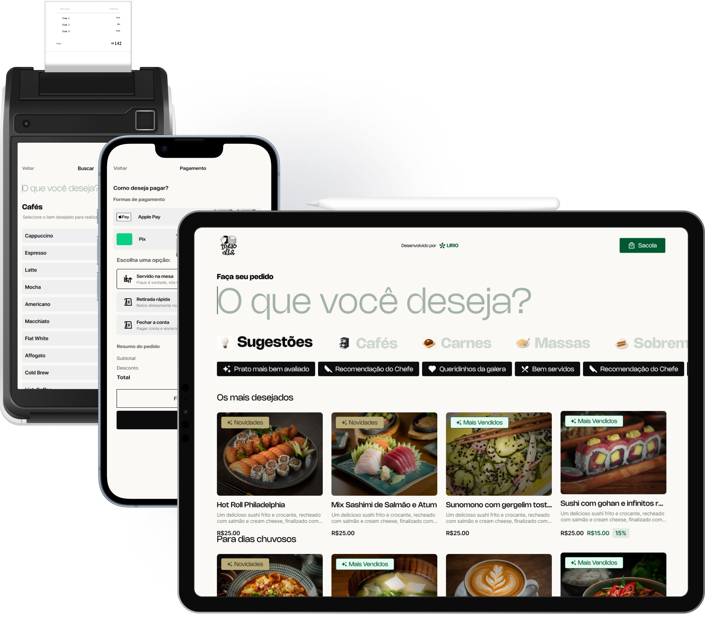 Todas as soluções Lírio